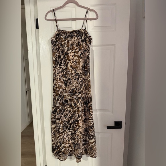 Anthropologie Square Neck Slip Dress - Picture 2 of 6